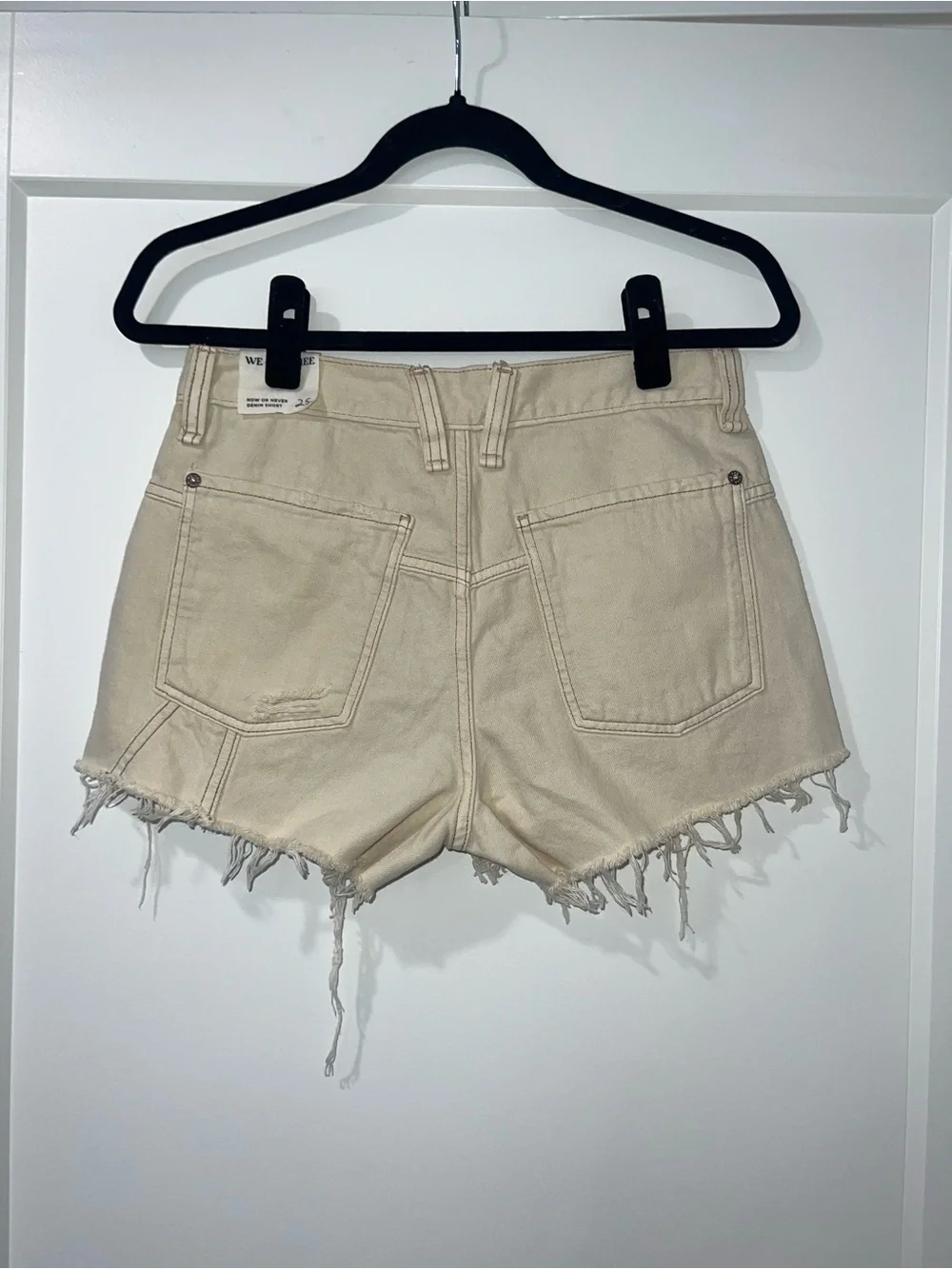 Free People Now Or Never Denim Short